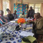 bright future mbozi foundation guest presenting in meeting